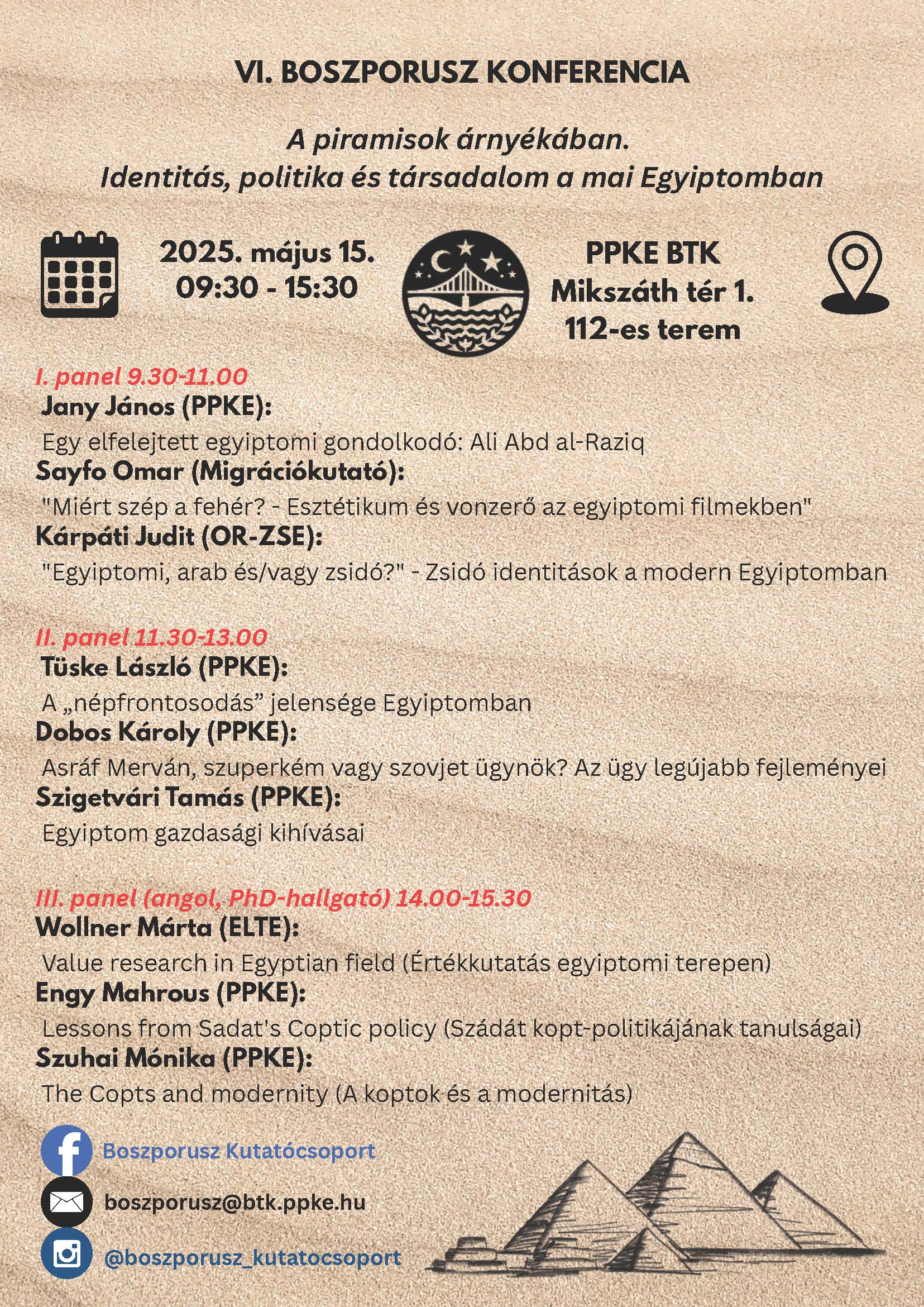 A piramisok árnyékában. Identitás, politika, és társadalom a mai Egyiptomban
