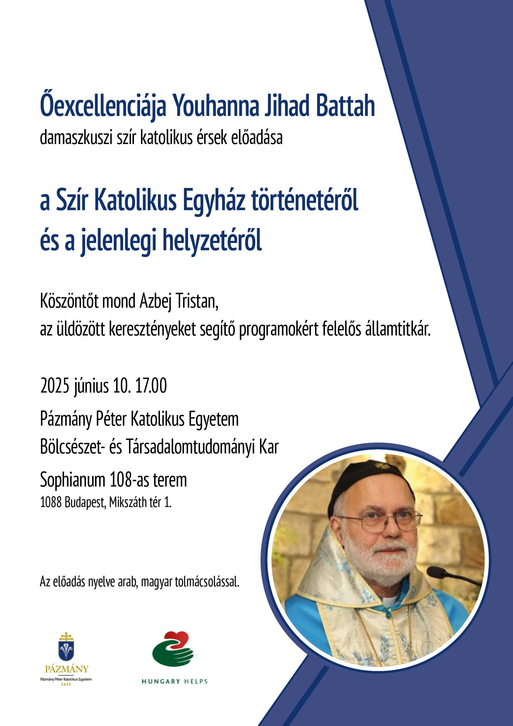 A Szír Katolikus Egyház története és a jelenlegi helyzete