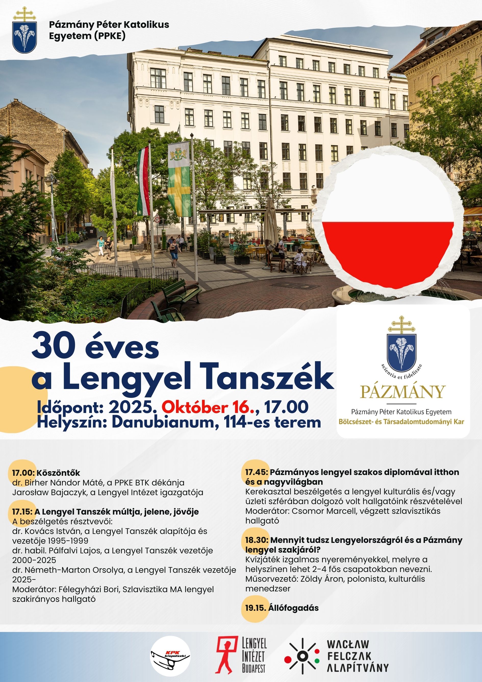 30 éves a Lengyel Tanszék