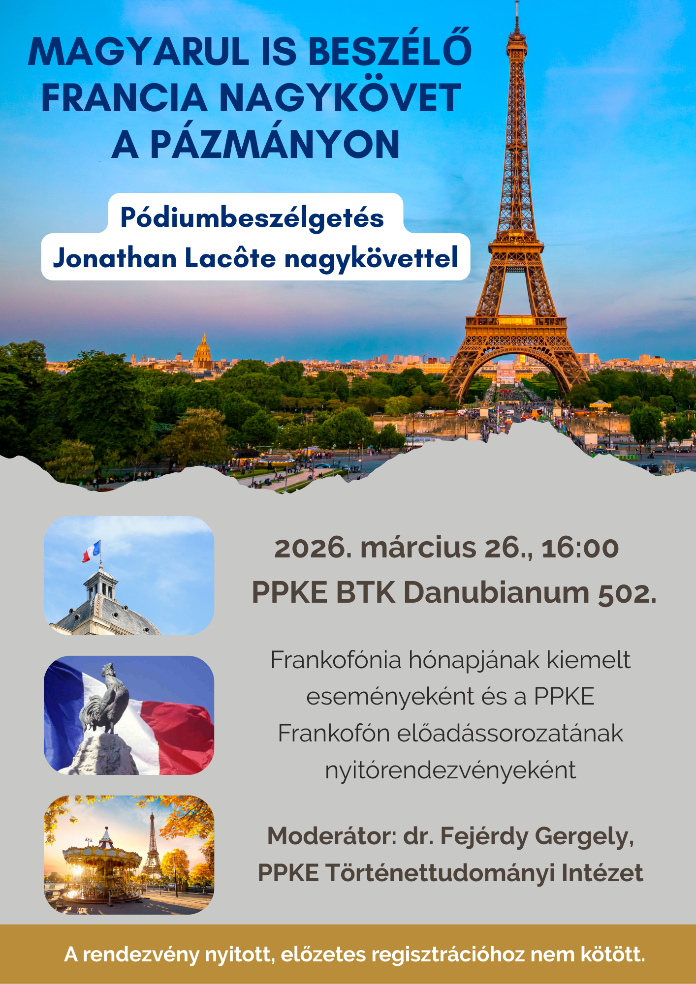 Francia nyelv, kultúra, diplomácia / Francophonie, culture, diplomatie