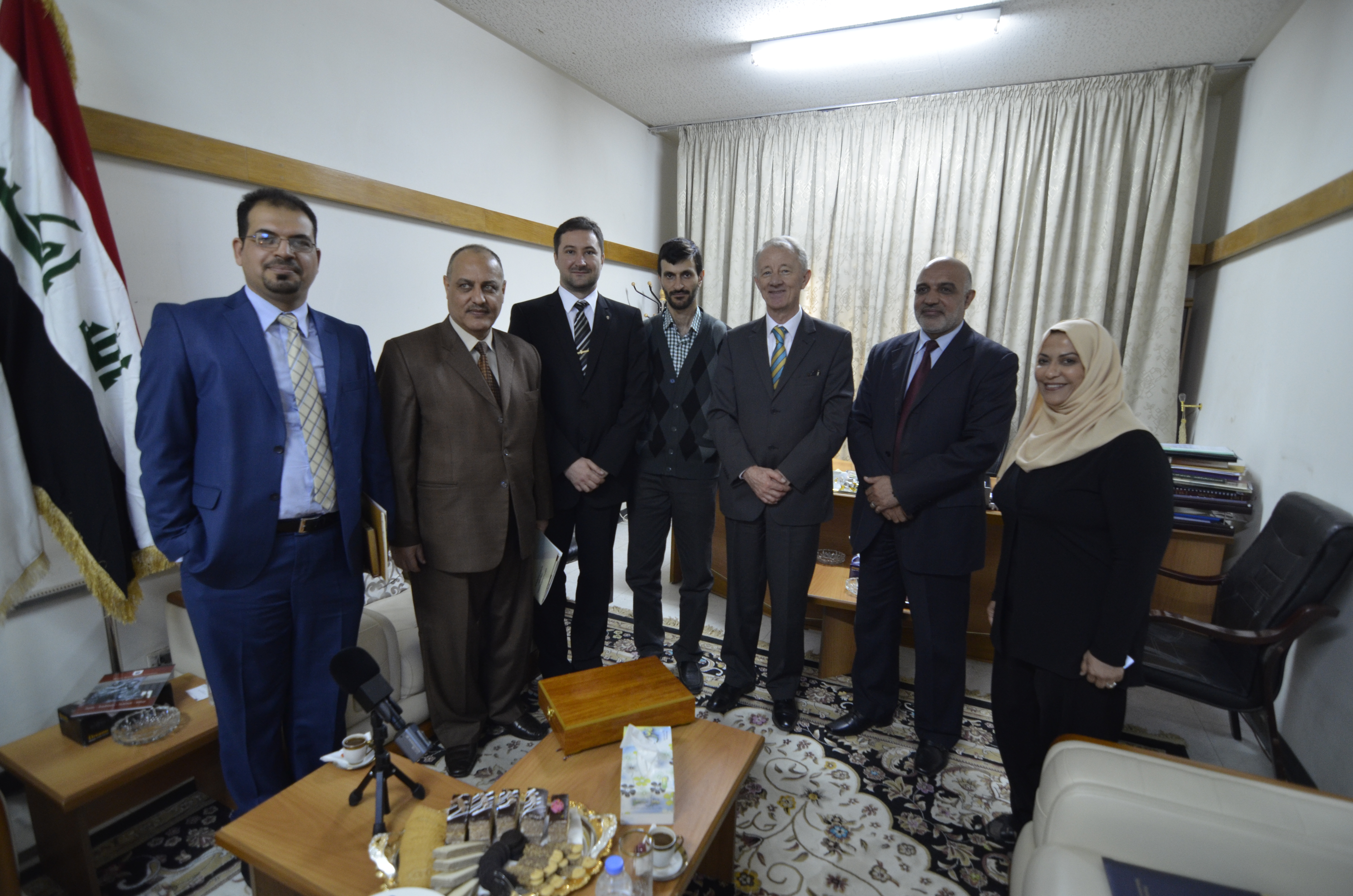 Együttműködési tárgyalások a PPKE és a University of Baghdad, valamint az iraki régészeti hatóságok közt