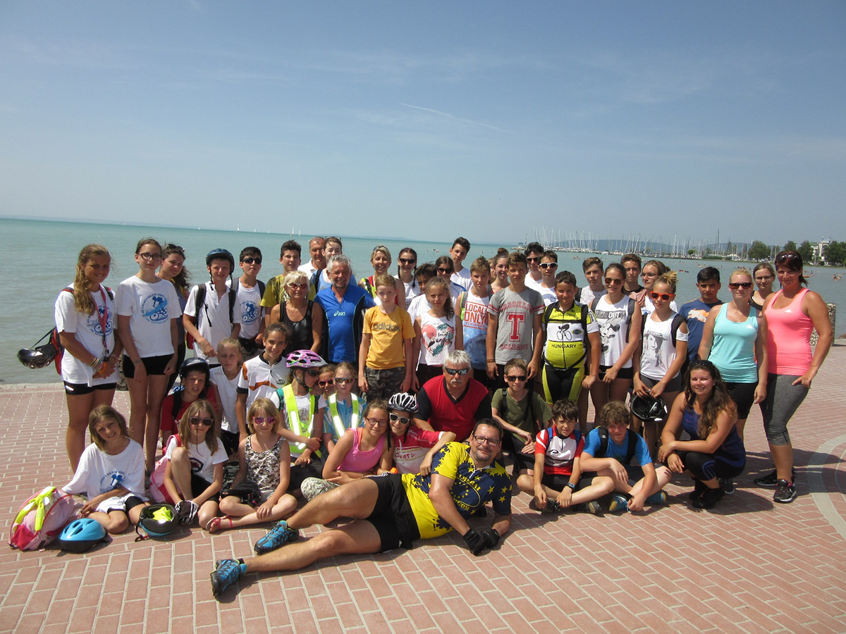 Két keréken a Balaton körül