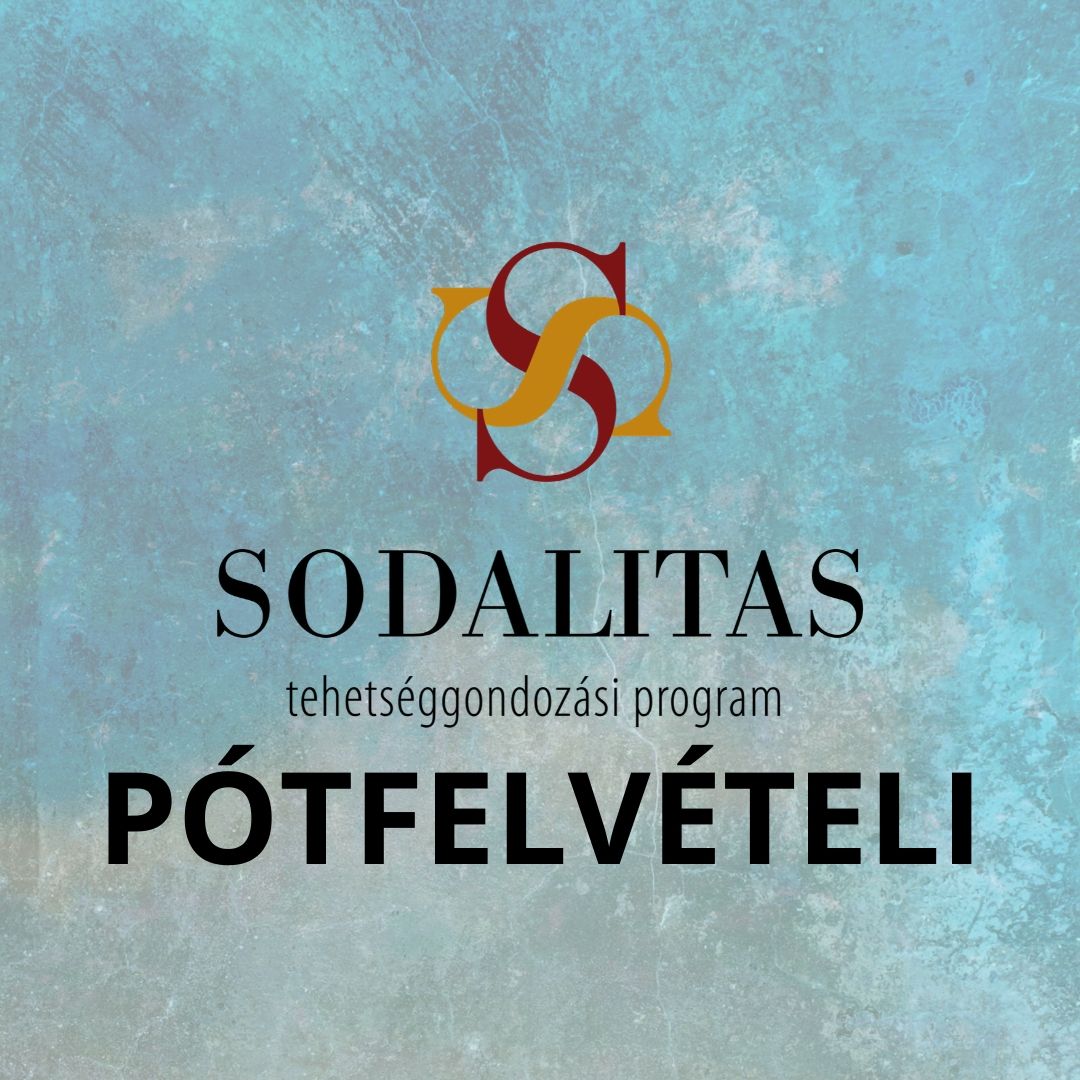 Sodalitas pótfelvételi 2020