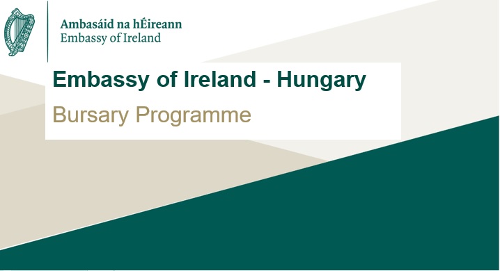 Irish Embassy Student bursary for 2020