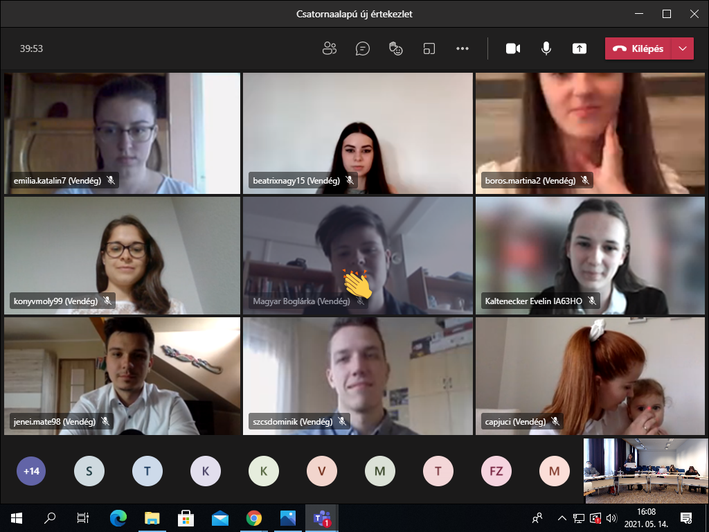 Idén is online rendeztük meg a Kazinczy-versenyt