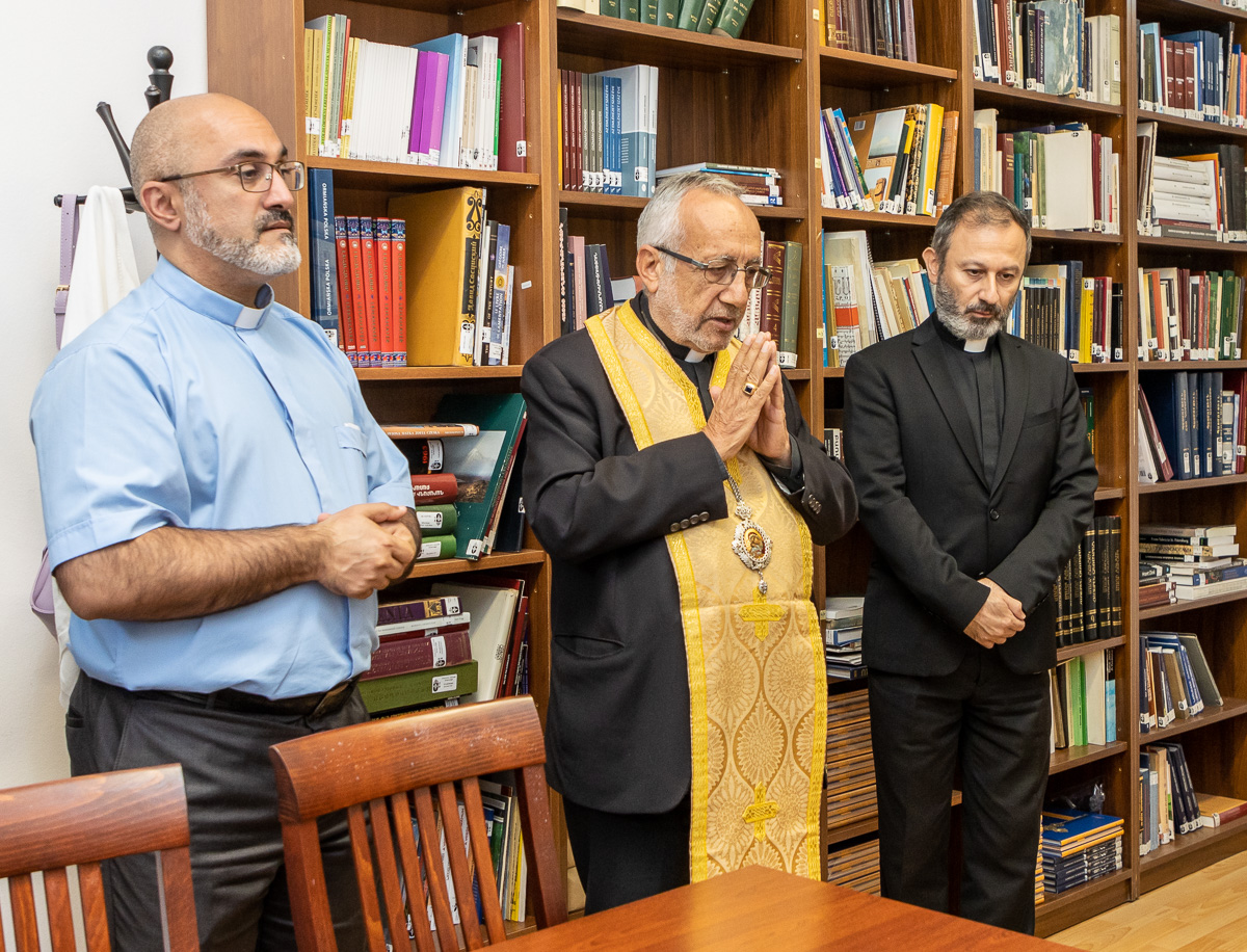 Egyetemünkön járt az örmény katolikus pátriárka – még érsekként