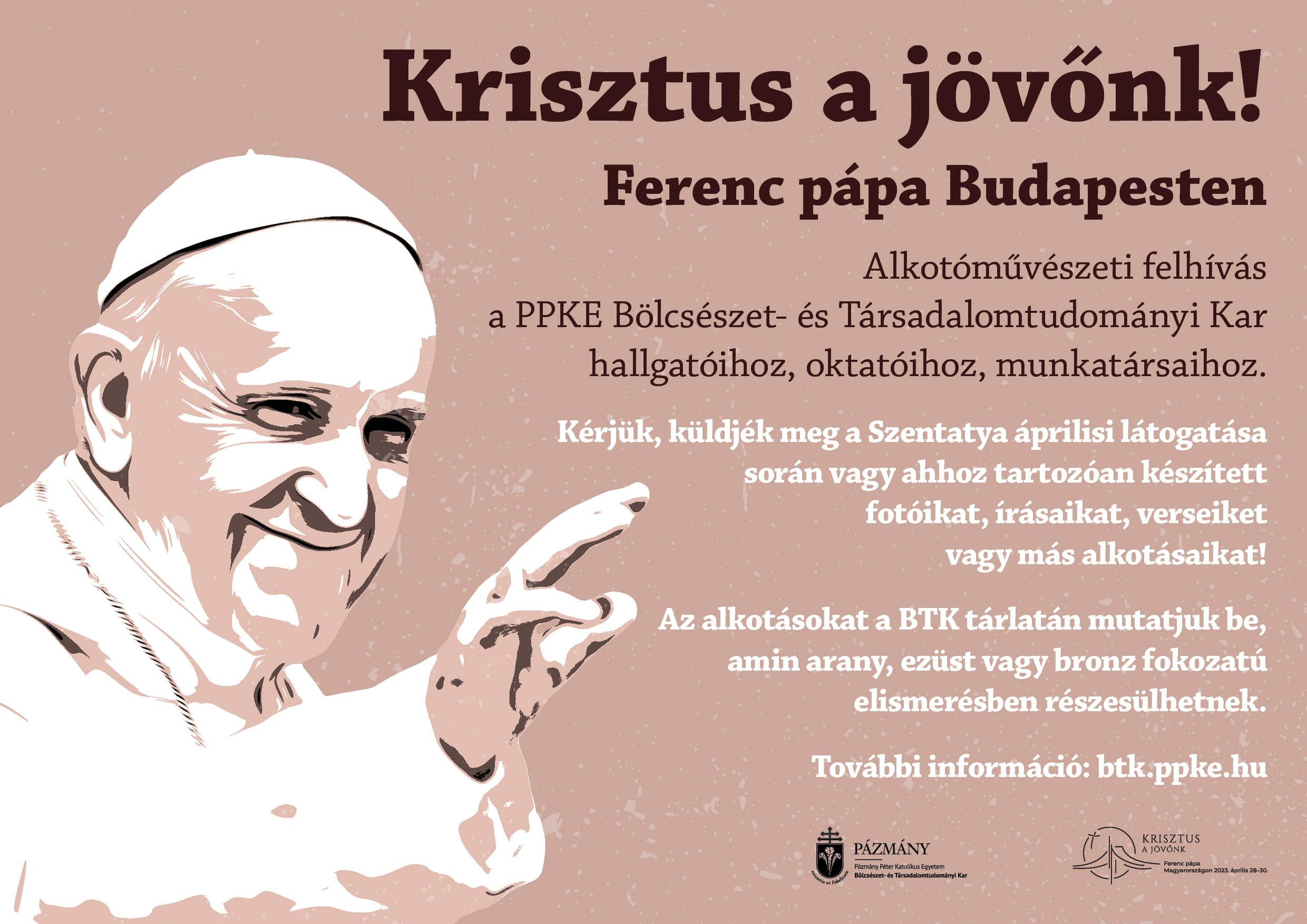 Krisztus a jövőnk! – Ferenc pápa Budapesten