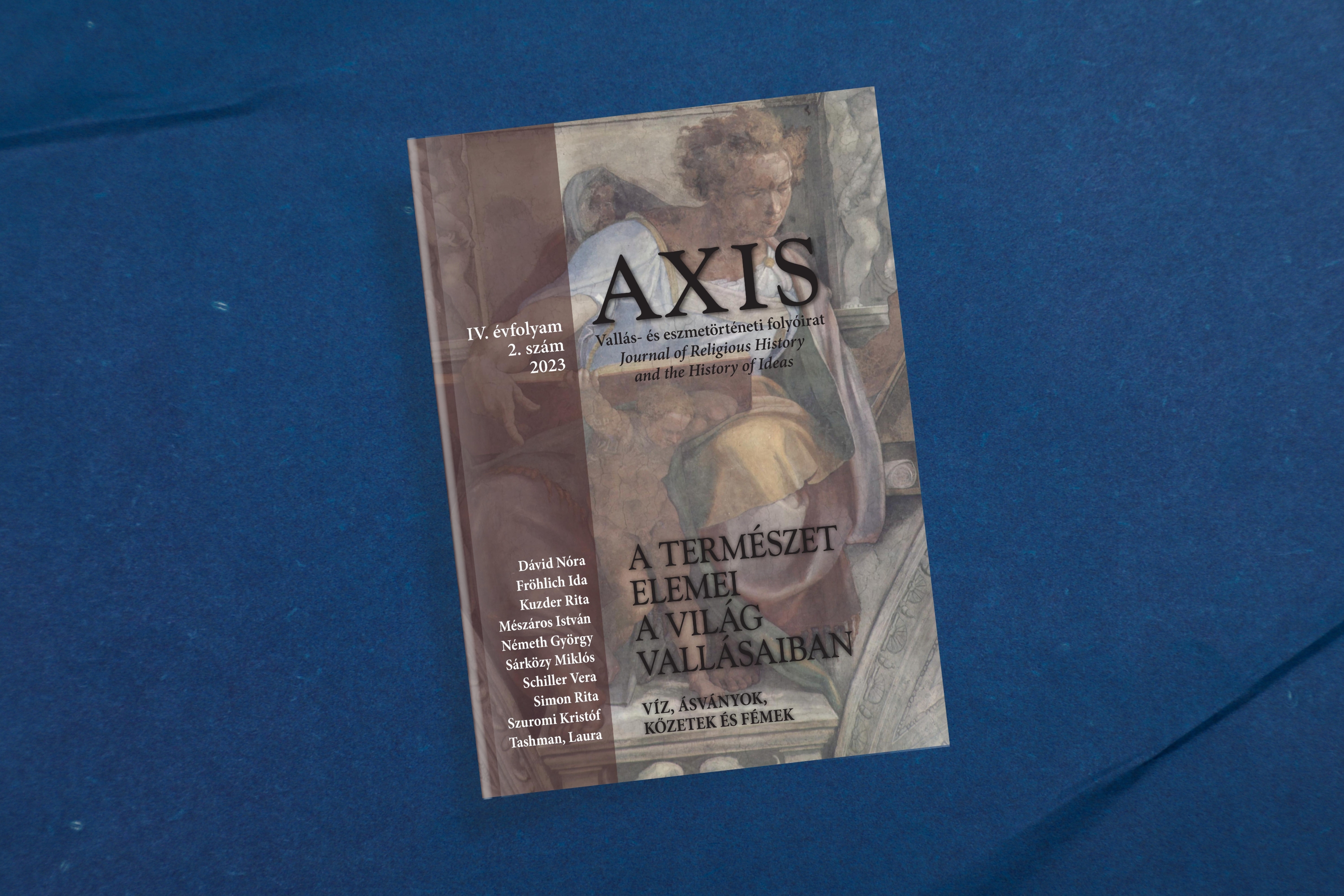 Megjelent az Axis - Vallás- és eszmetörténeti folyóirat 2023/2-es száma