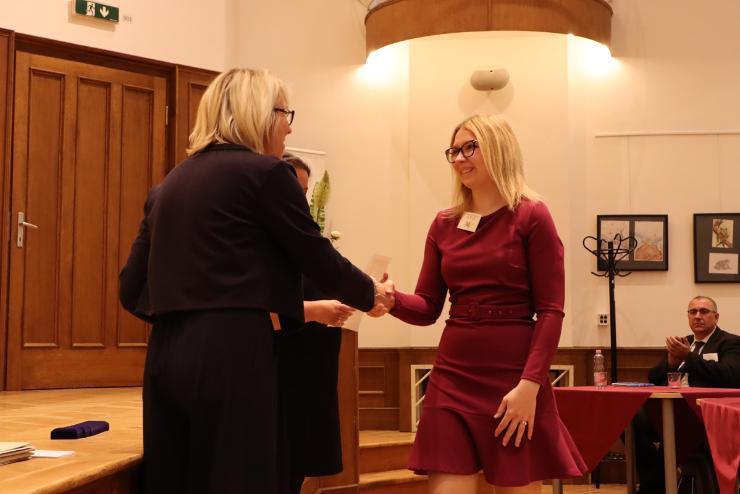Ádám Evelin: Kazinczy-érem az országos döntőn