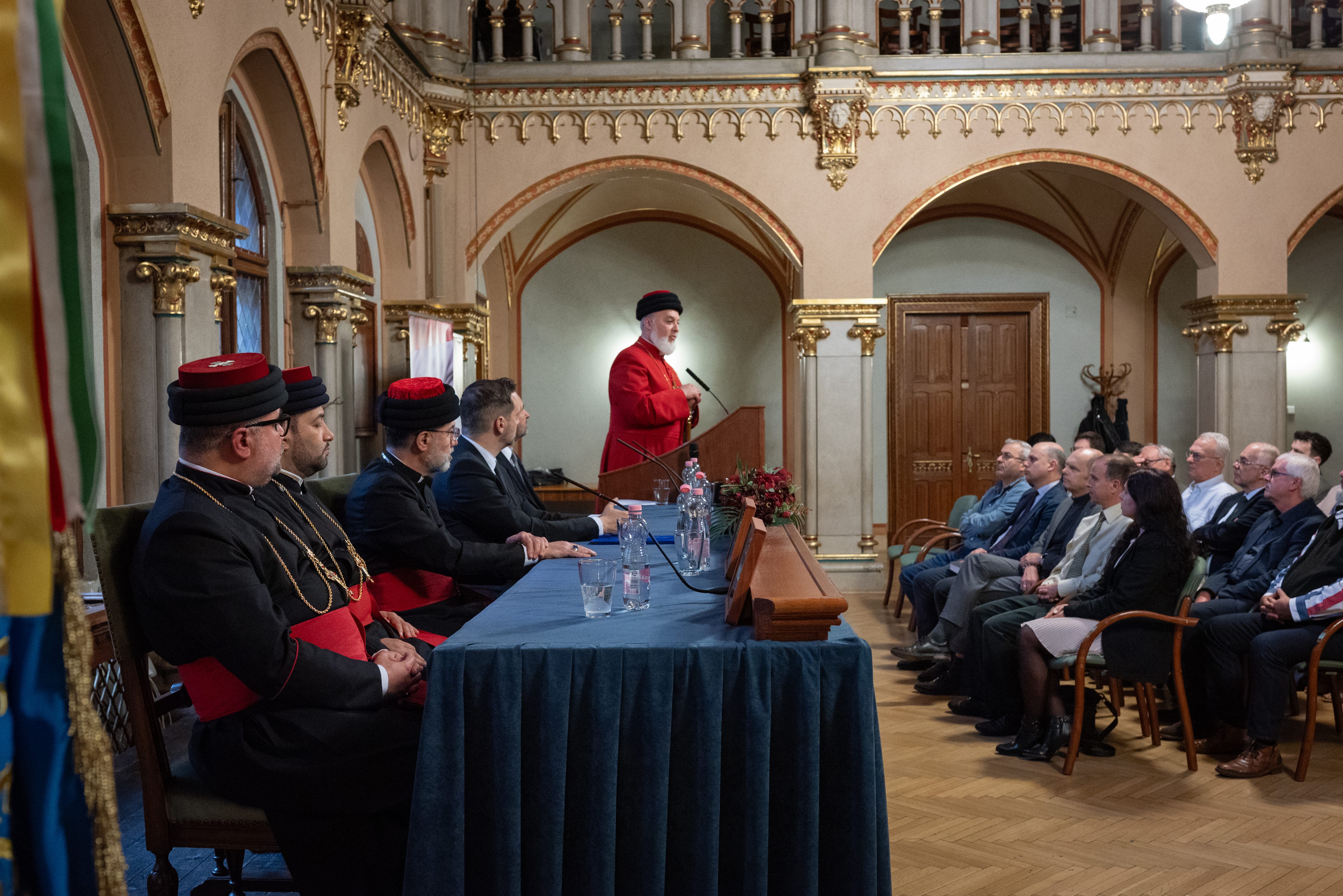Az Asszír Keleti Egyház legfelsőbb vezetői érkeztek vendégségbe a Pázmányra