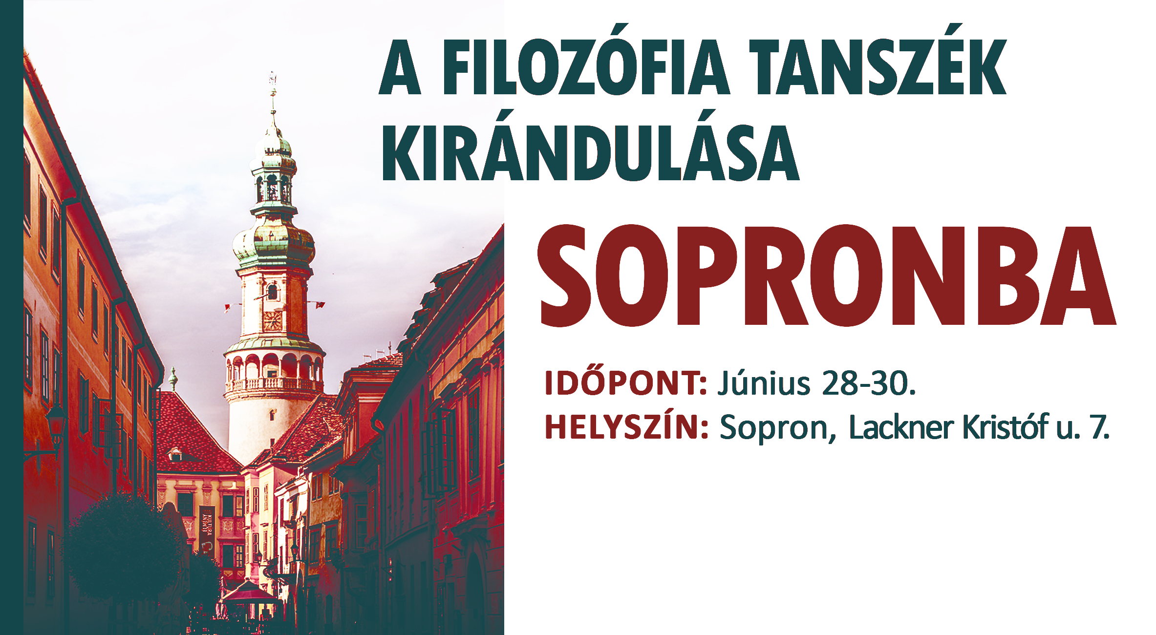 4. nyári tanszéki kirándulás