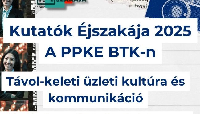 Kutatók Éjszakája - Távol-keleti üzleti kultúra és kommunikáció