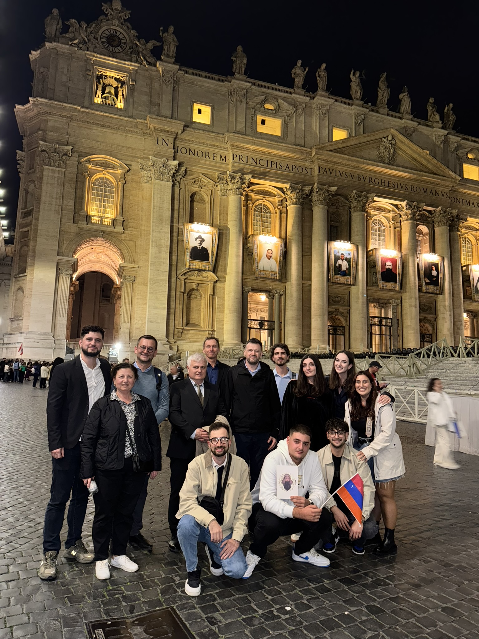 Pázmány delegation participated in the Canonization of Saint Ignatius Maloyan in the Vatican-Rome