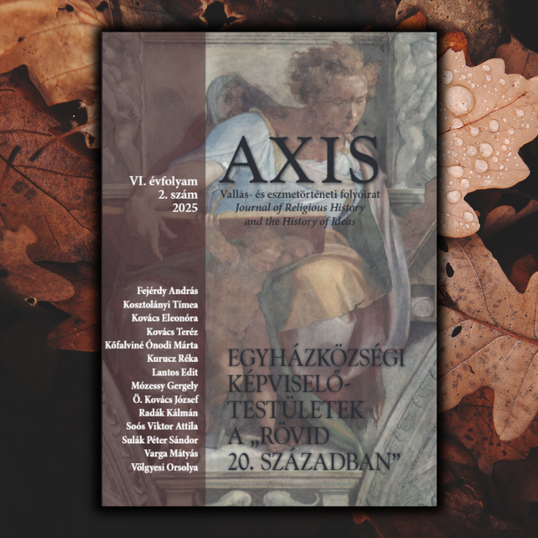 Megjelent az Axis – Vallás- és eszmetörténeti folyóirat új száma