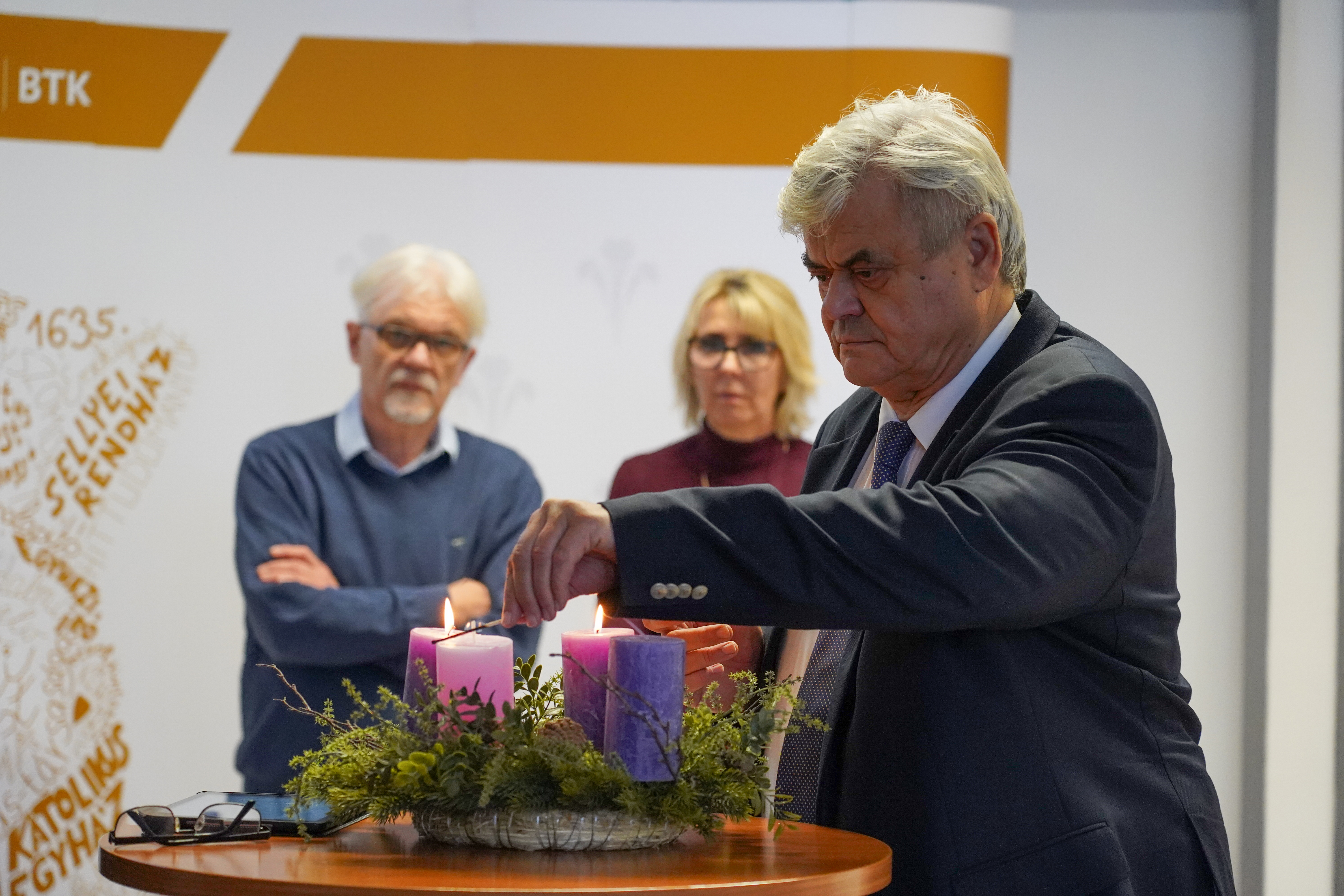 Karácsonyi ünnepséget tartott a Pázmány BTK