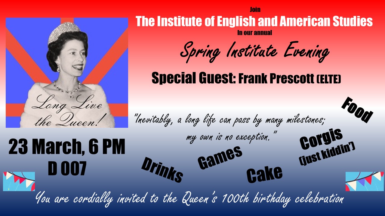 Institute Evening Spring 2026