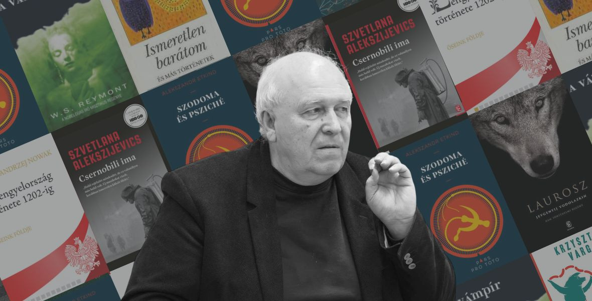Tokarczuk-novellától a Csernobili imáig: Könyvekkel emlékezünk Pálfalvi Lajos műfordítóra