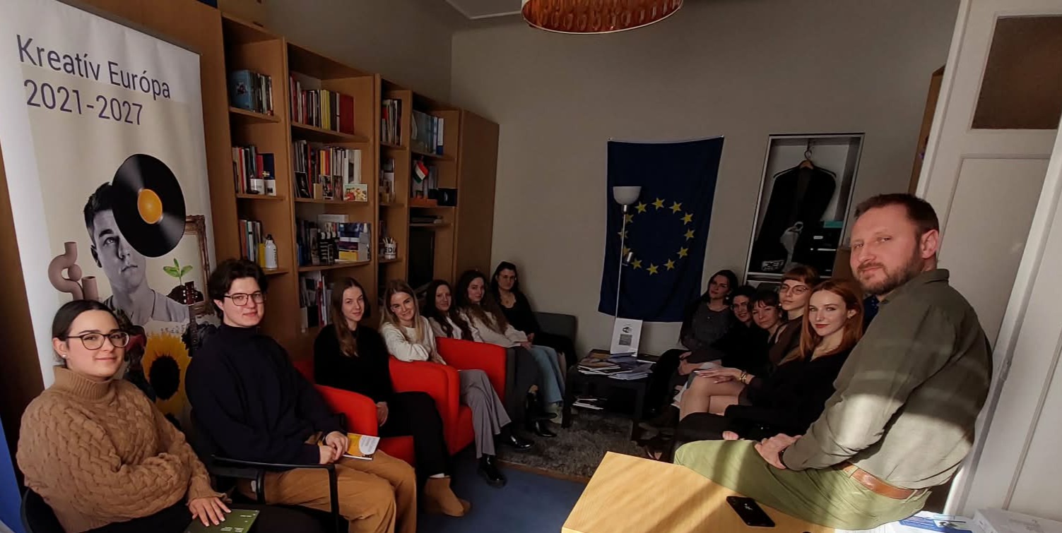 A Kreatív Európa Irodában jártak a nemzetközi kapcsolatok szakos hallgatók