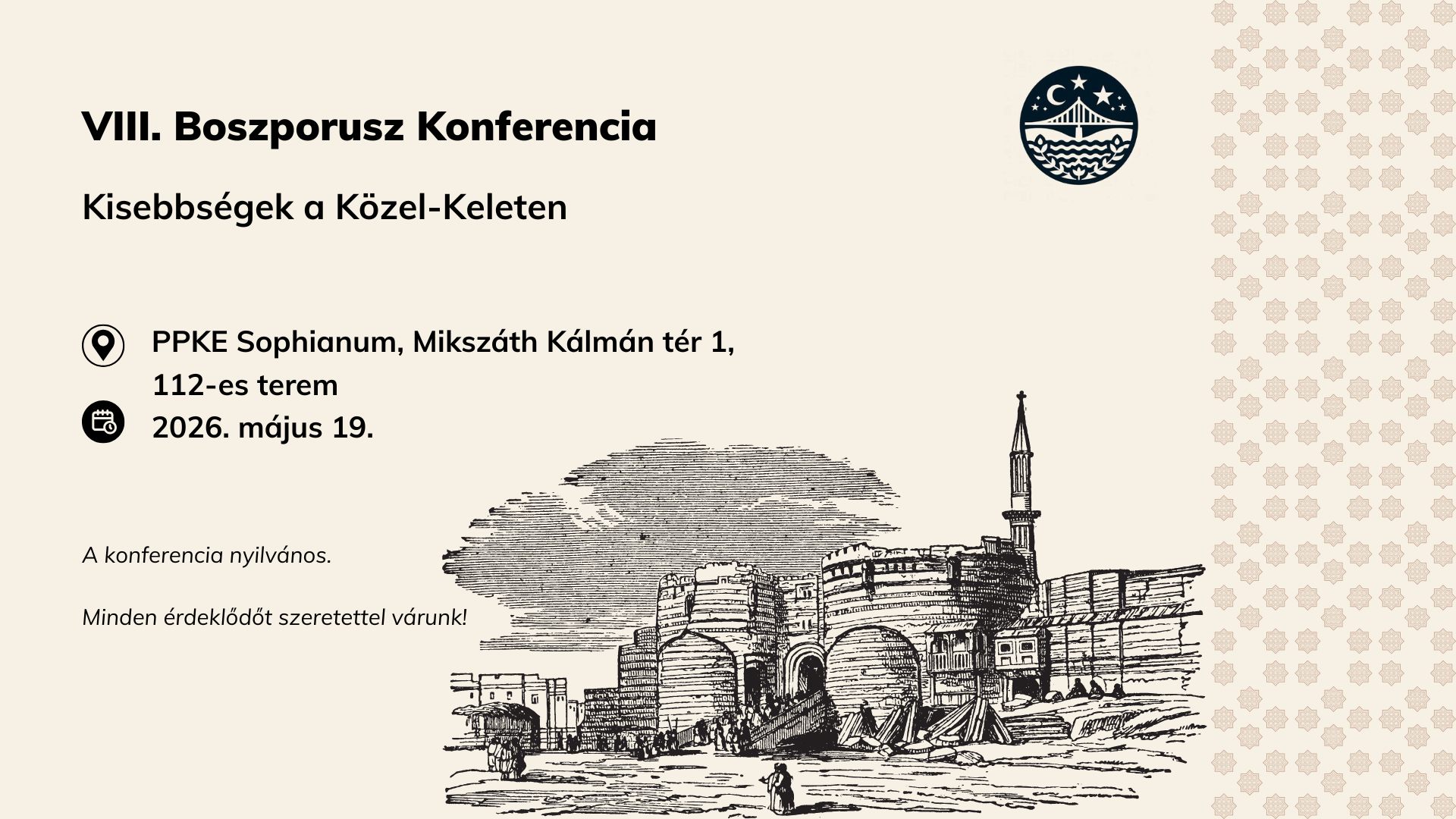 VIII. Boszporusz Konferencia