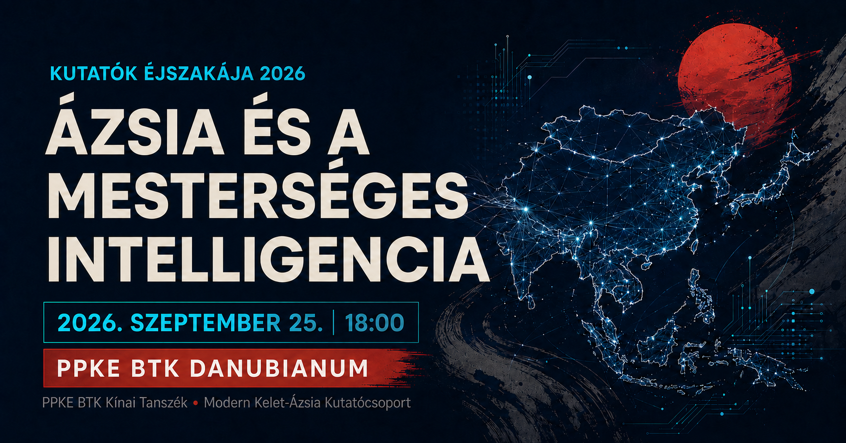 Ázsia és a mesterséges intelligencia – Kutatók Éjszakája