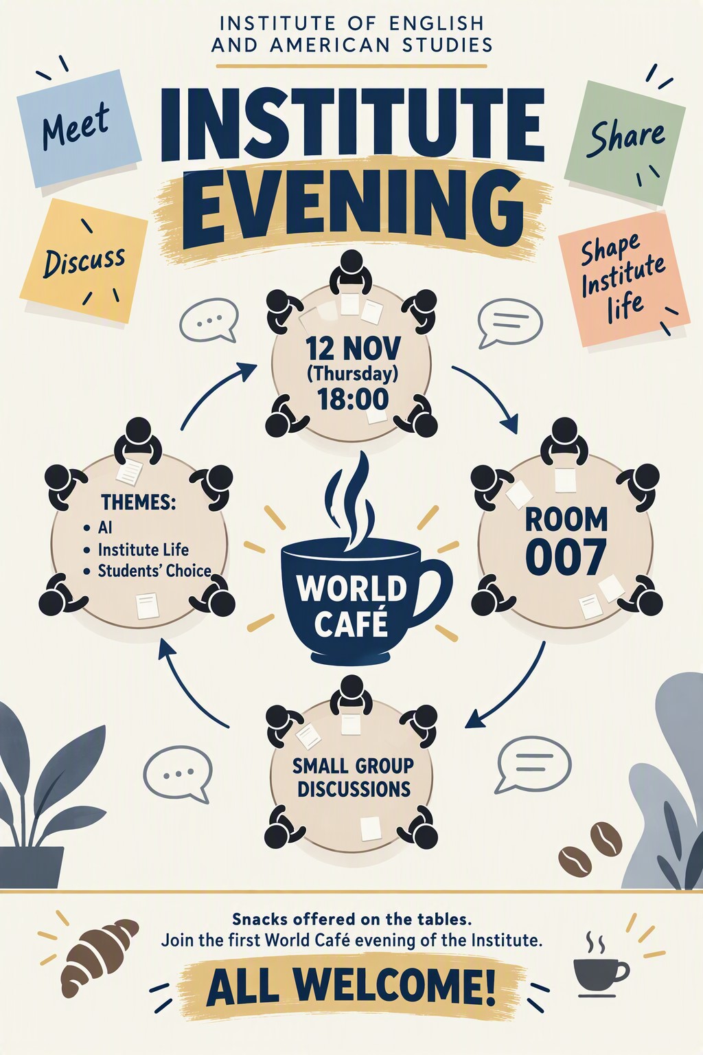 Institute Evening Autumn 2026