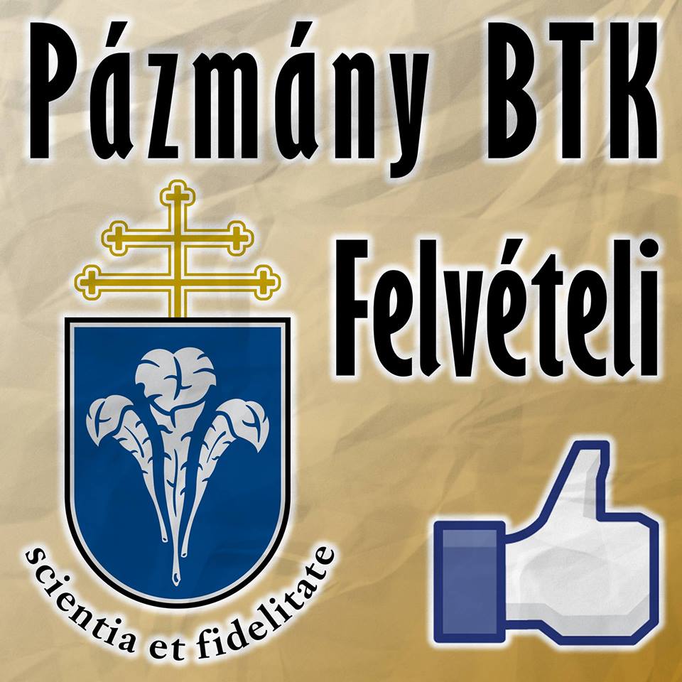 Pázmány BTK felvételi a Facebookon